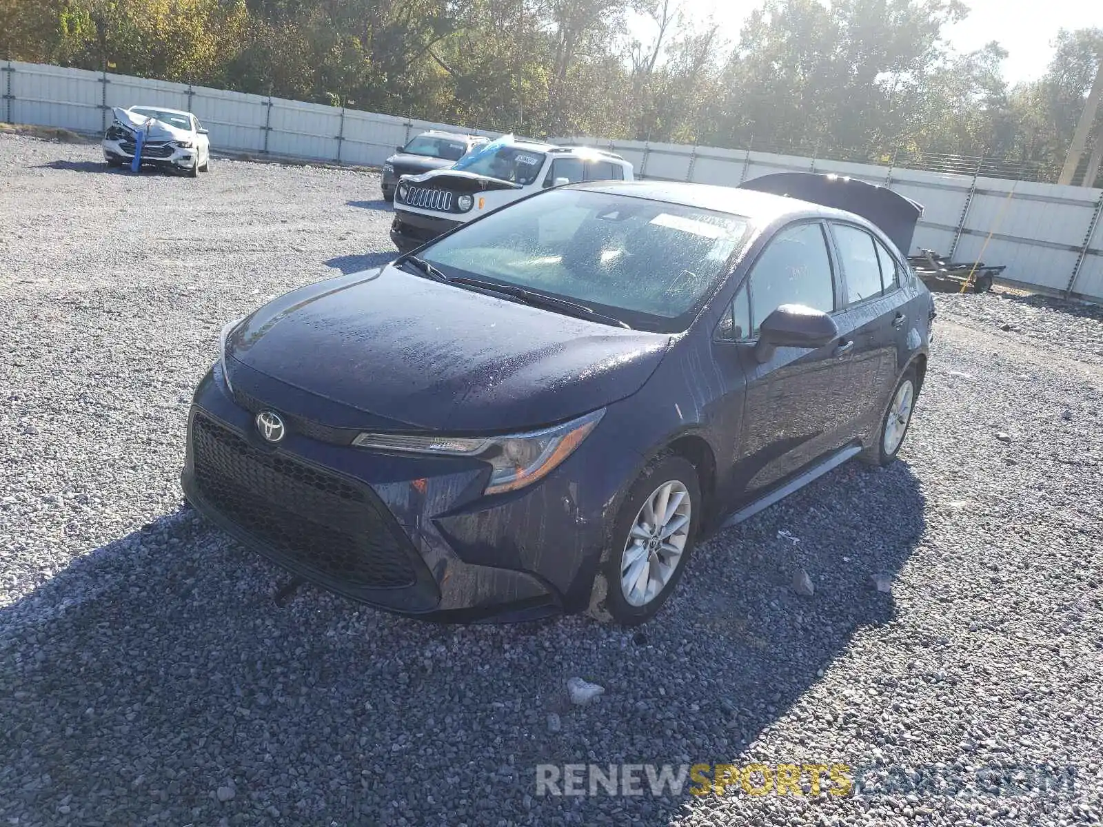 2 Photograph of a damaged car JTDVPMAE4MJ131001 TOYOTA COROLLA 2021