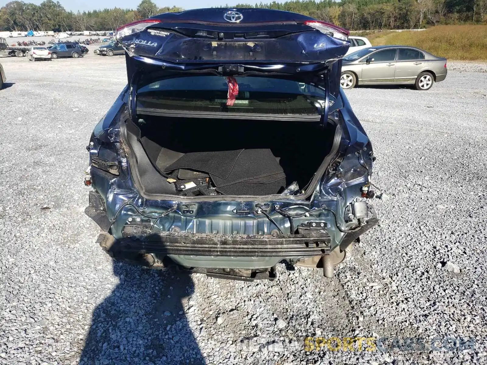 9 Photograph of a damaged car JTDVPMAE4MJ131001 TOYOTA COROLLA 2021