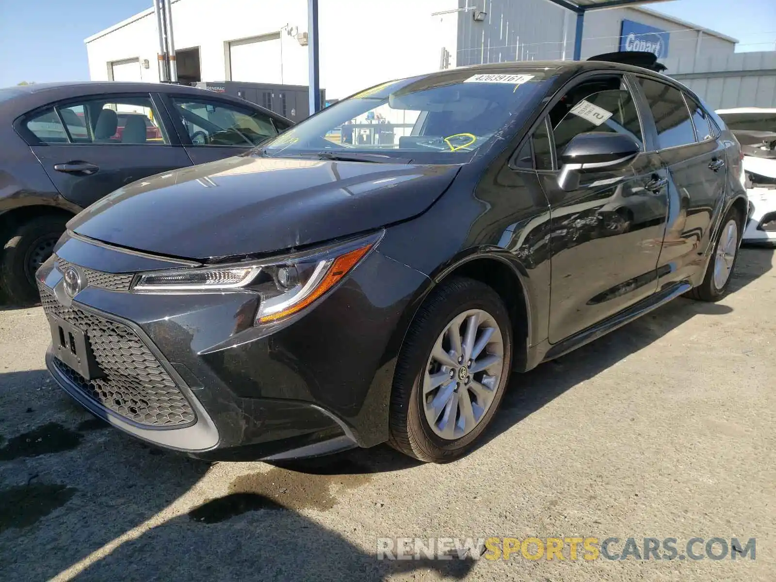 2 Photograph of a damaged car JTDVPMAE4MJ131127 TOYOTA COROLLA 2021