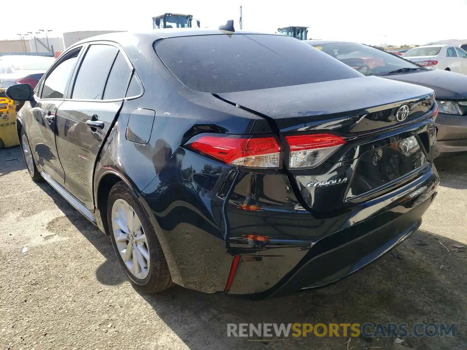 3 Photograph of a damaged car JTDVPMAE4MJ131127 TOYOTA COROLLA 2021