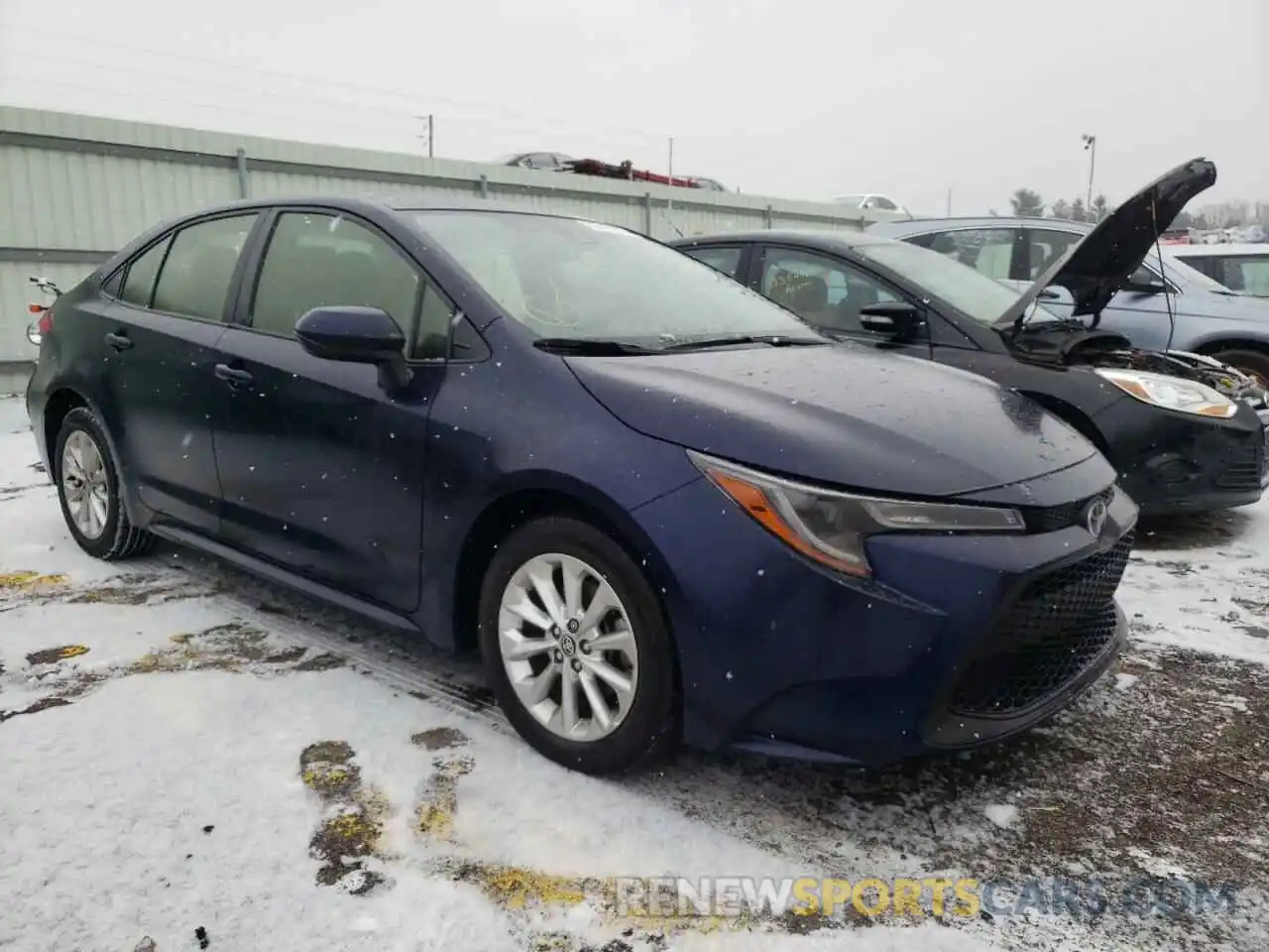 1 Photograph of a damaged car JTDVPMAE4MJ150664 TOYOTA COROLLA 2021