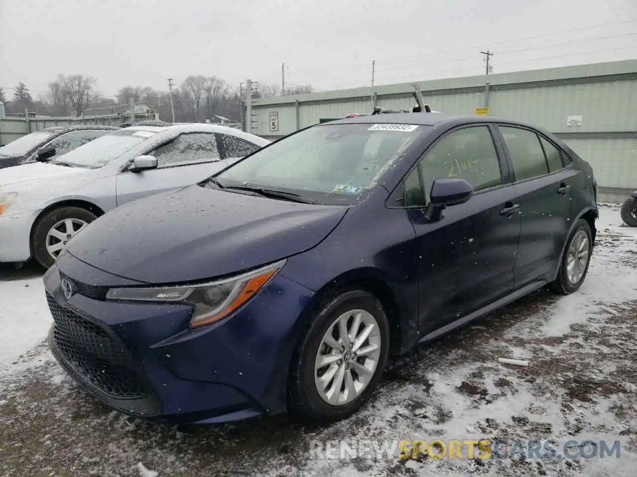 2 Photograph of a damaged car JTDVPMAE4MJ150664 TOYOTA COROLLA 2021