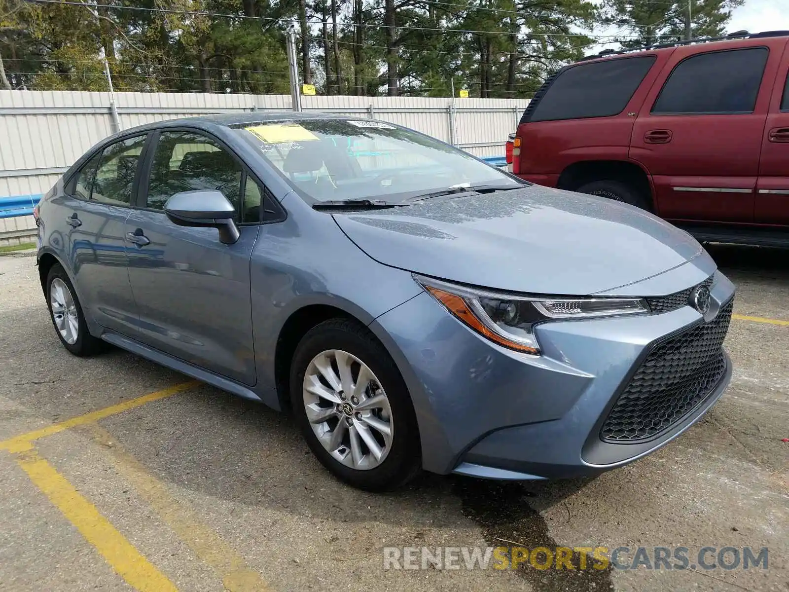 1 Photograph of a damaged car JTDVPMAE4MJ162801 TOYOTA COROLLA 2021