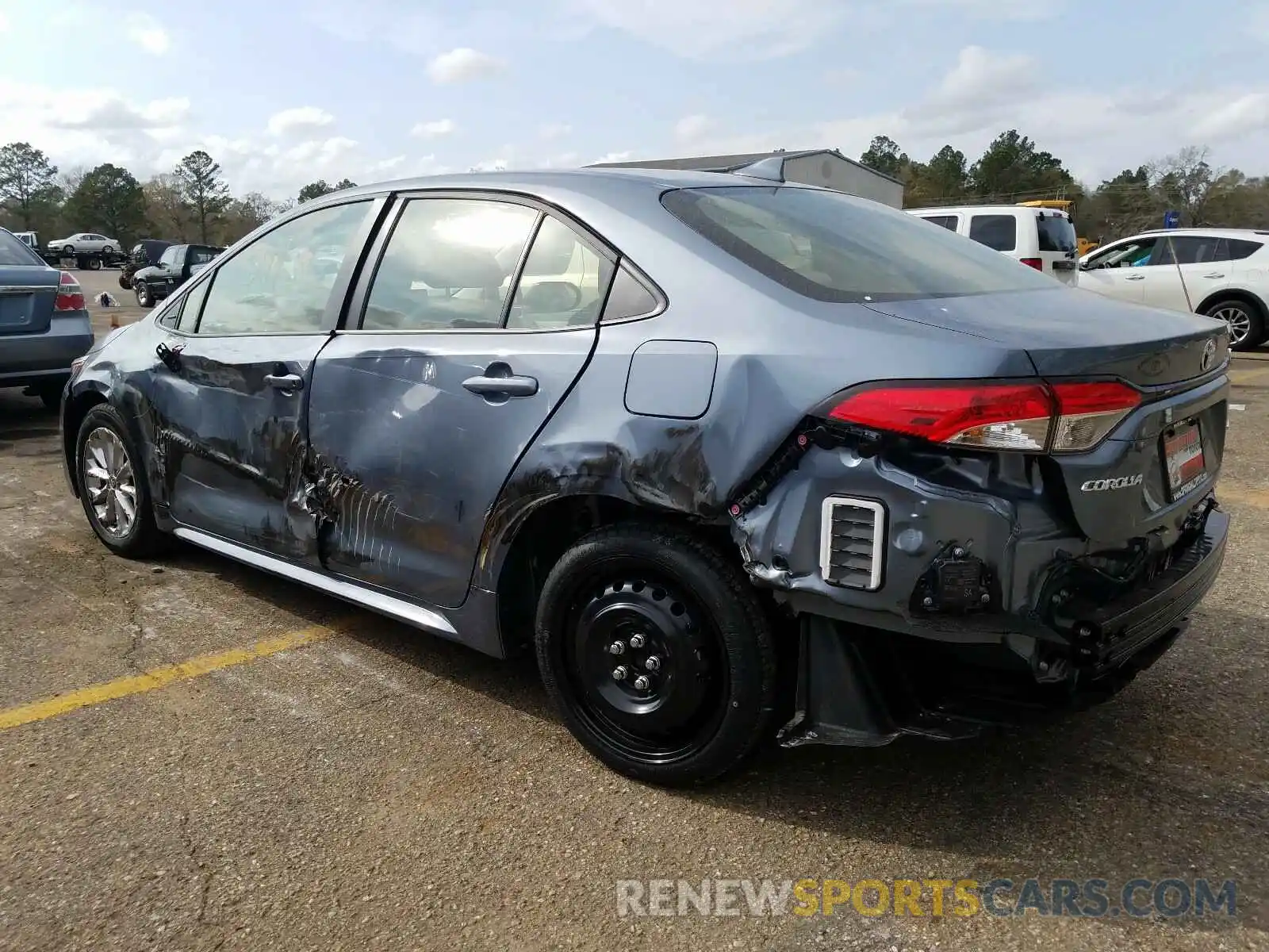 3 Photograph of a damaged car JTDVPMAE4MJ162801 TOYOTA COROLLA 2021