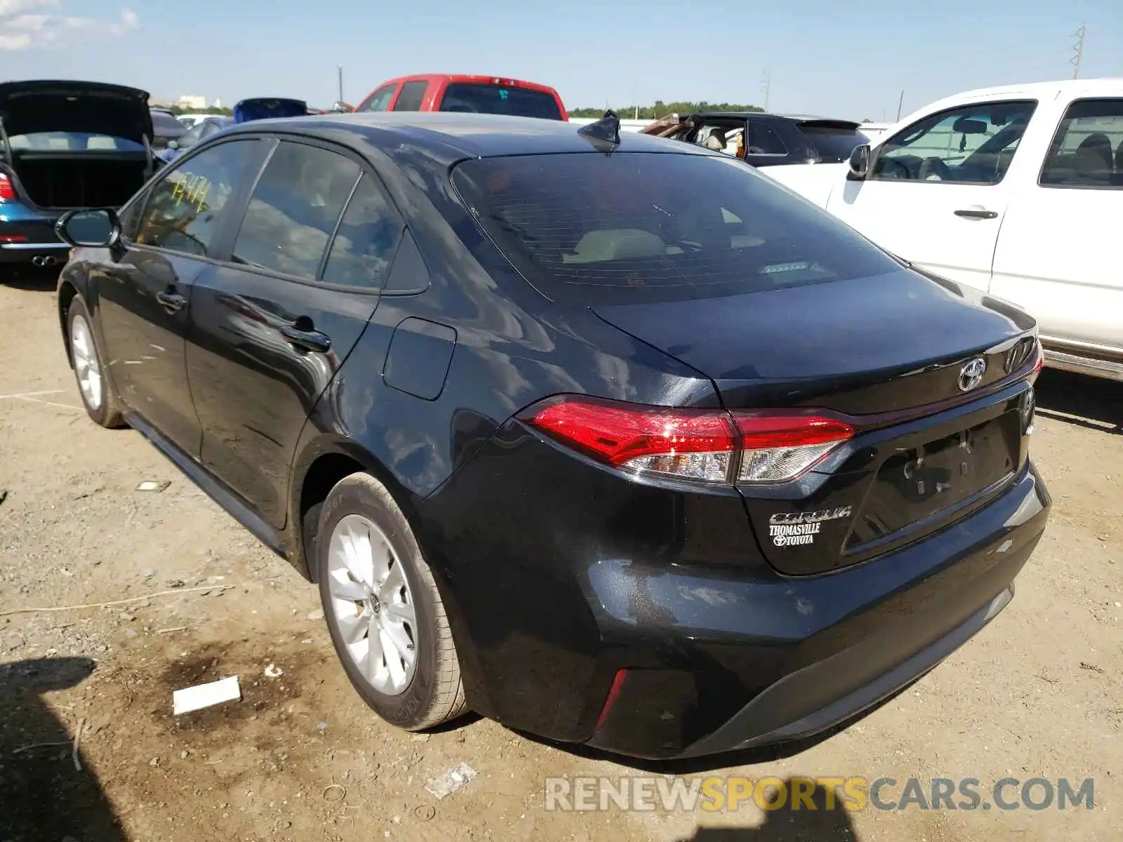 3 Photograph of a damaged car JTDVPMAE4MJ170574 TOYOTA COROLLA 2021