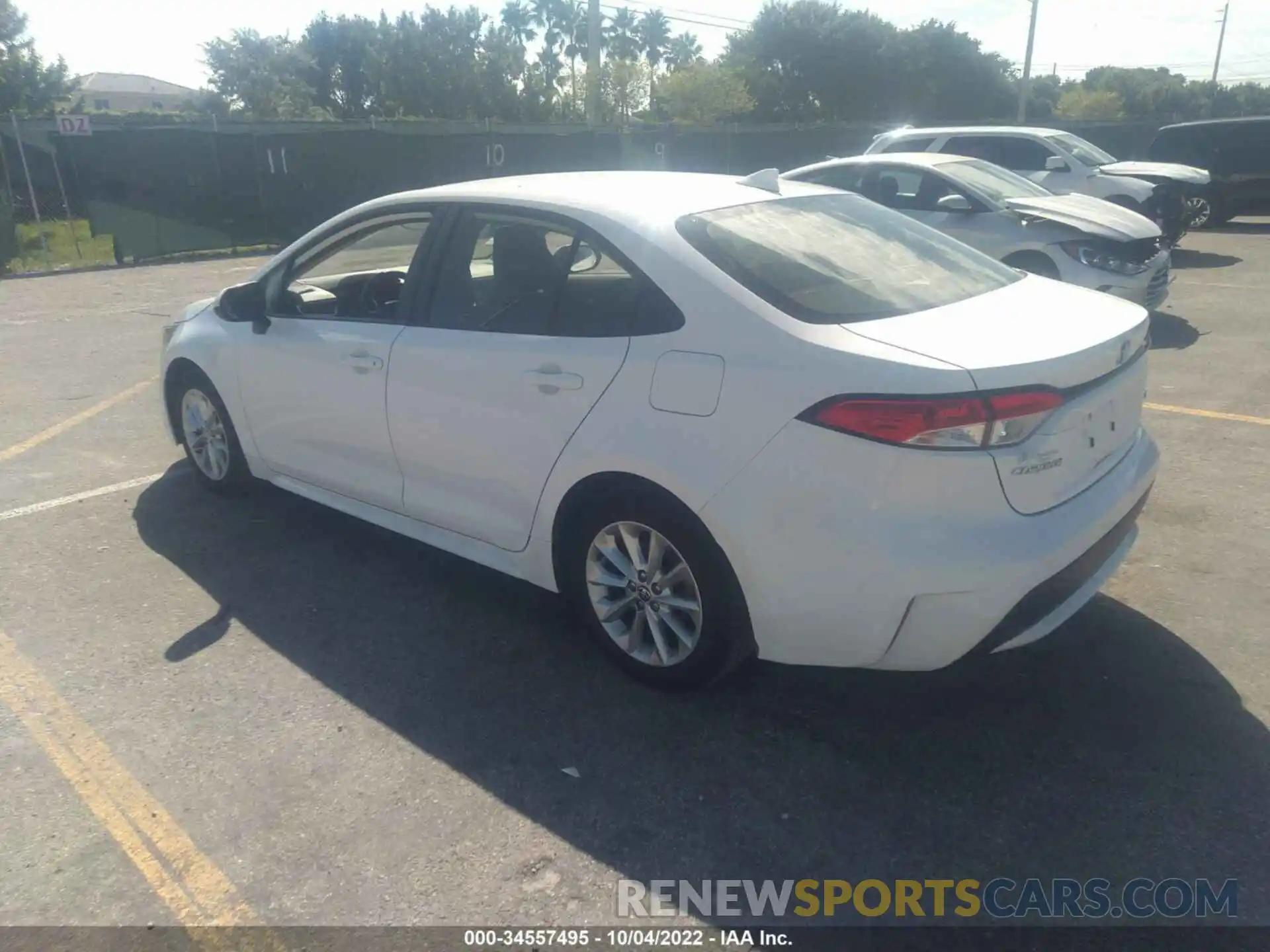 3 Photograph of a damaged car JTDVPMAE5MJ121545 TOYOTA COROLLA 2021