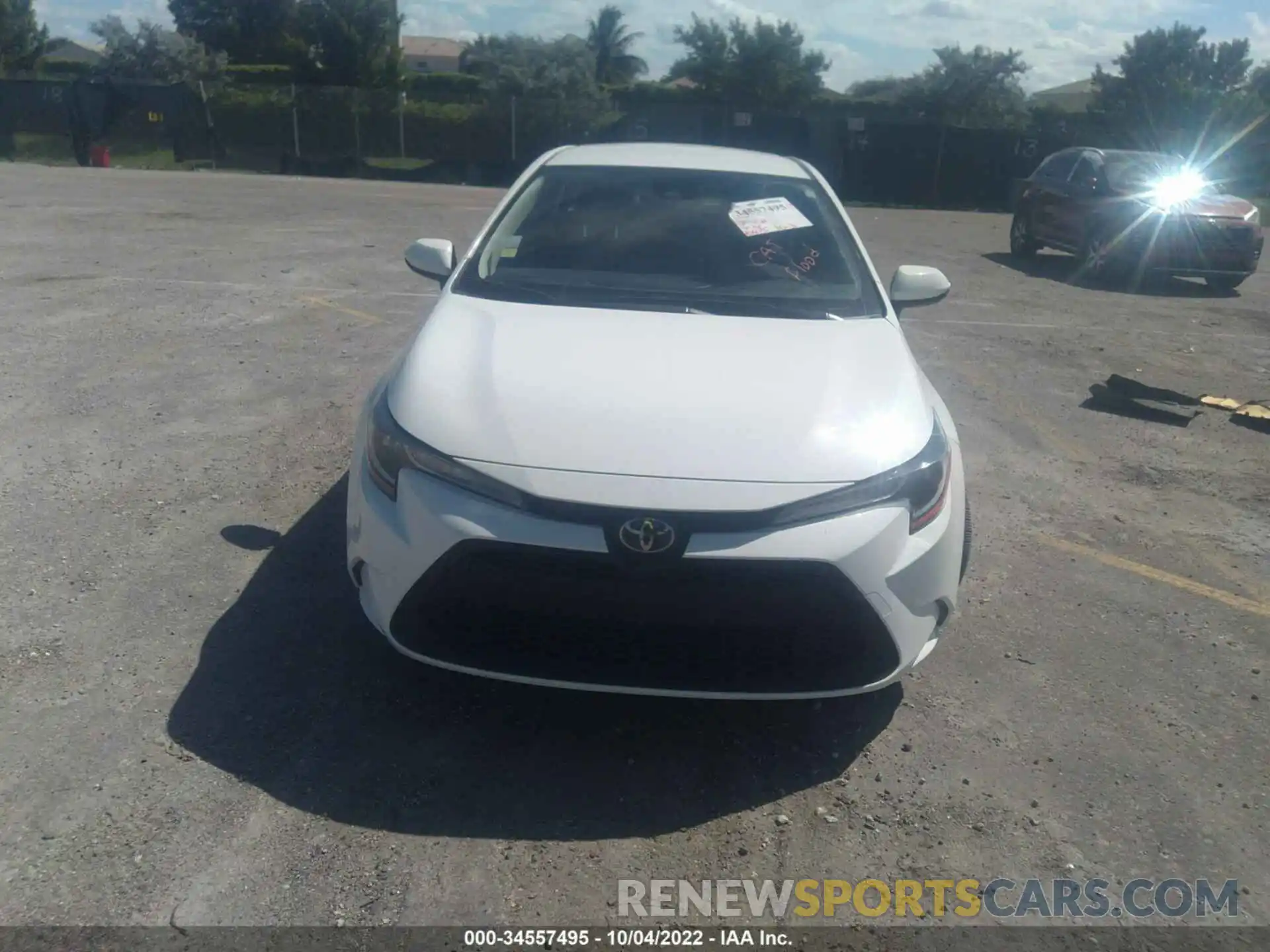 6 Photograph of a damaged car JTDVPMAE5MJ121545 TOYOTA COROLLA 2021