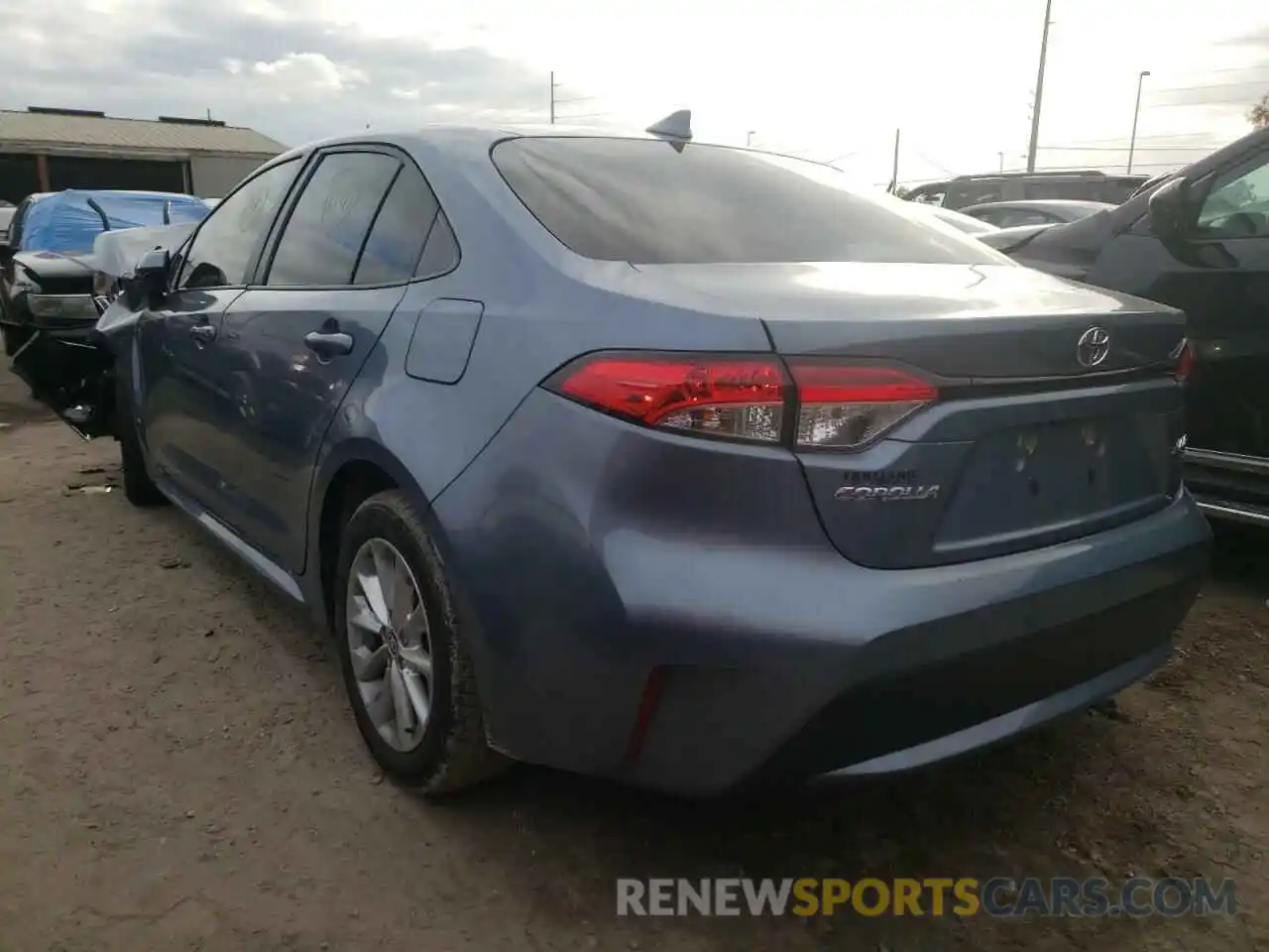 3 Photograph of a damaged car JTDVPMAE5MJ121867 TOYOTA COROLLA 2021