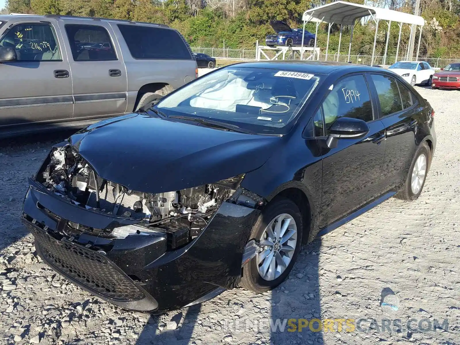 2 Photograph of a damaged car JTDVPMAE5MJ123246 TOYOTA COROLLA 2021