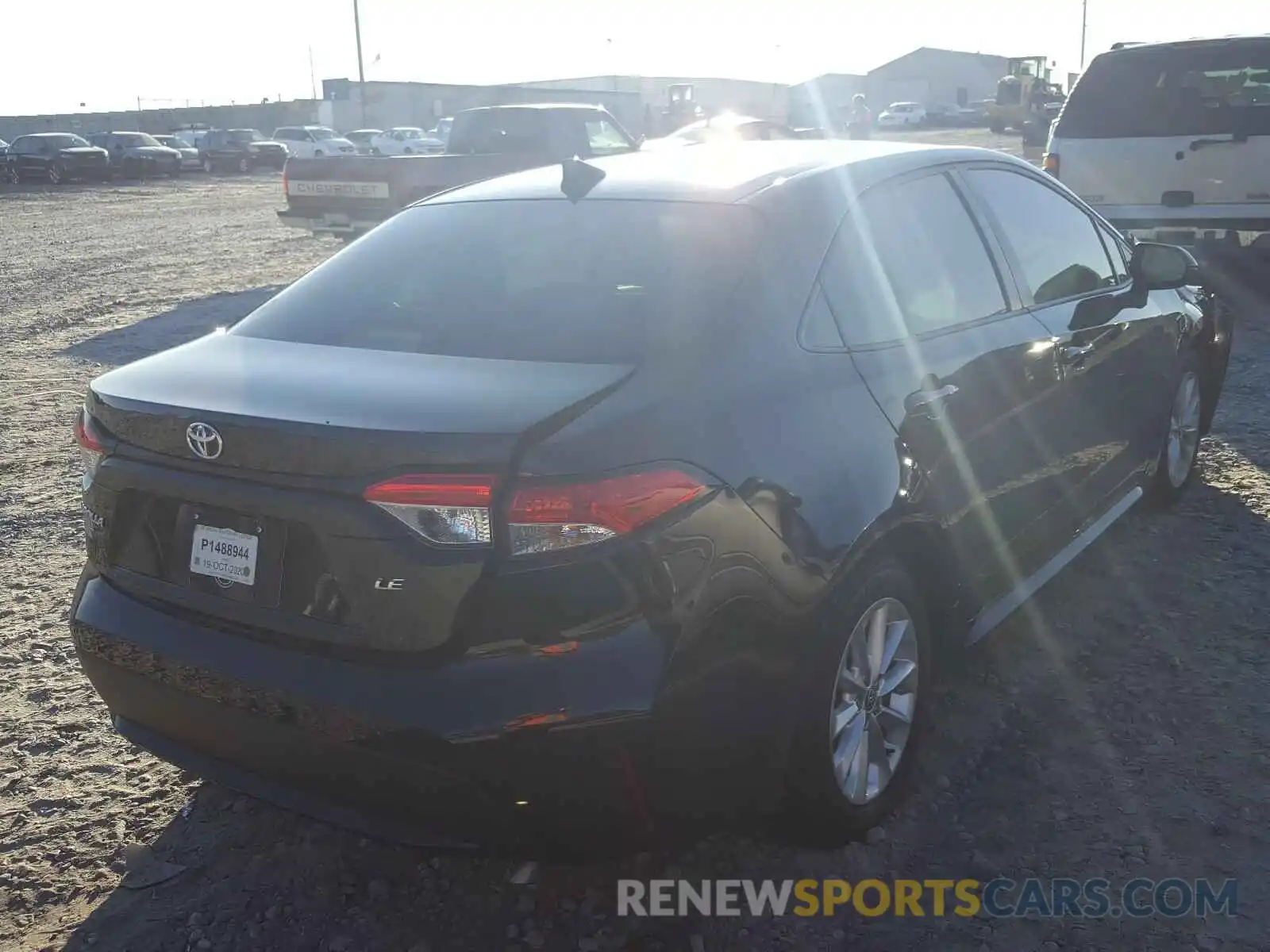 4 Photograph of a damaged car JTDVPMAE5MJ123246 TOYOTA COROLLA 2021