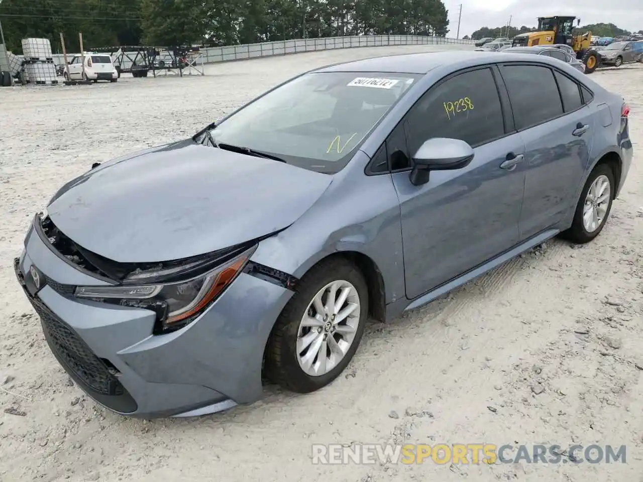 2 Photograph of a damaged car JTDVPMAE5MJ123263 TOYOTA COROLLA 2021