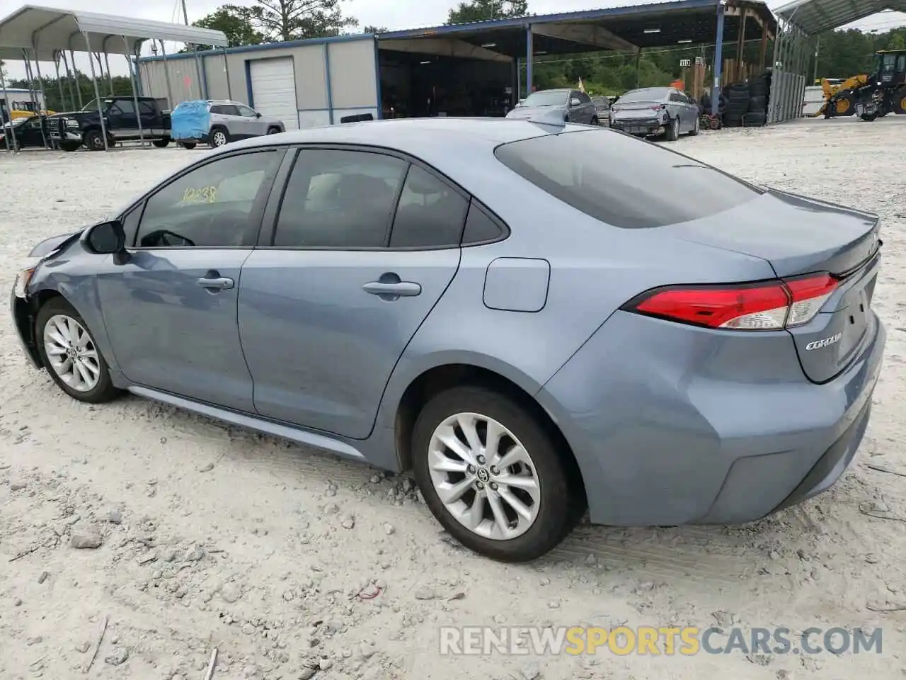 3 Photograph of a damaged car JTDVPMAE5MJ123263 TOYOTA COROLLA 2021