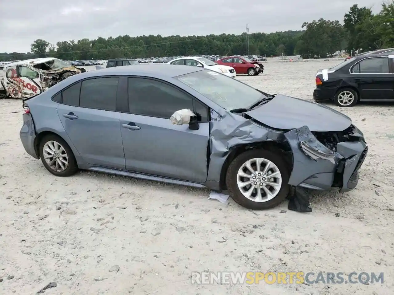 9 Photograph of a damaged car JTDVPMAE5MJ123263 TOYOTA COROLLA 2021