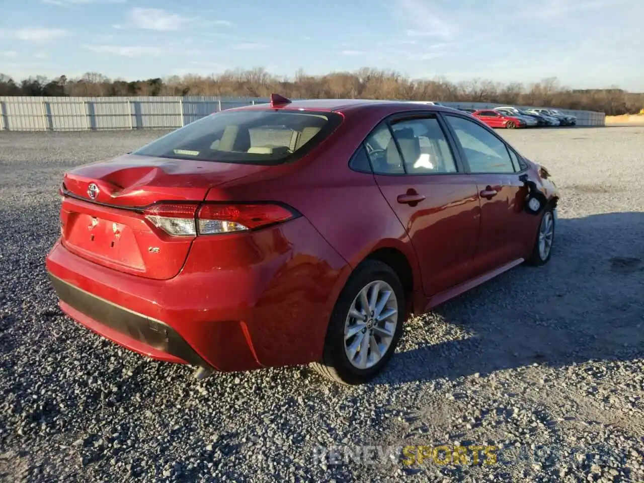 4 Photograph of a damaged car JTDVPMAE5MJ128172 TOYOTA COROLLA 2021