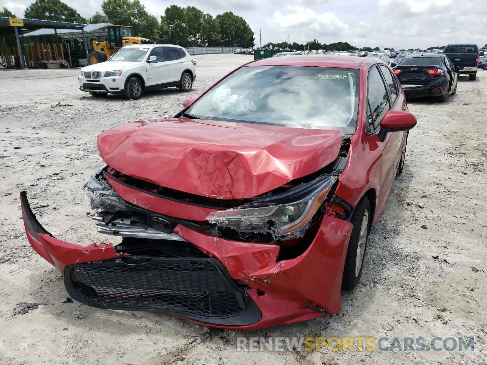 2 Photograph of a damaged car JTDVPMAE5MJ130231 TOYOTA COROLLA 2021