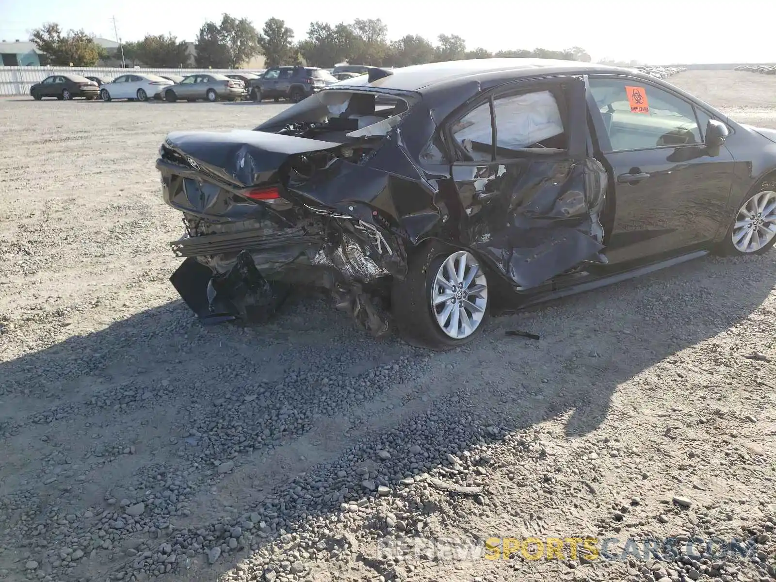 9 Photograph of a damaged car JTDVPMAE5MJ130438 TOYOTA COROLLA 2021