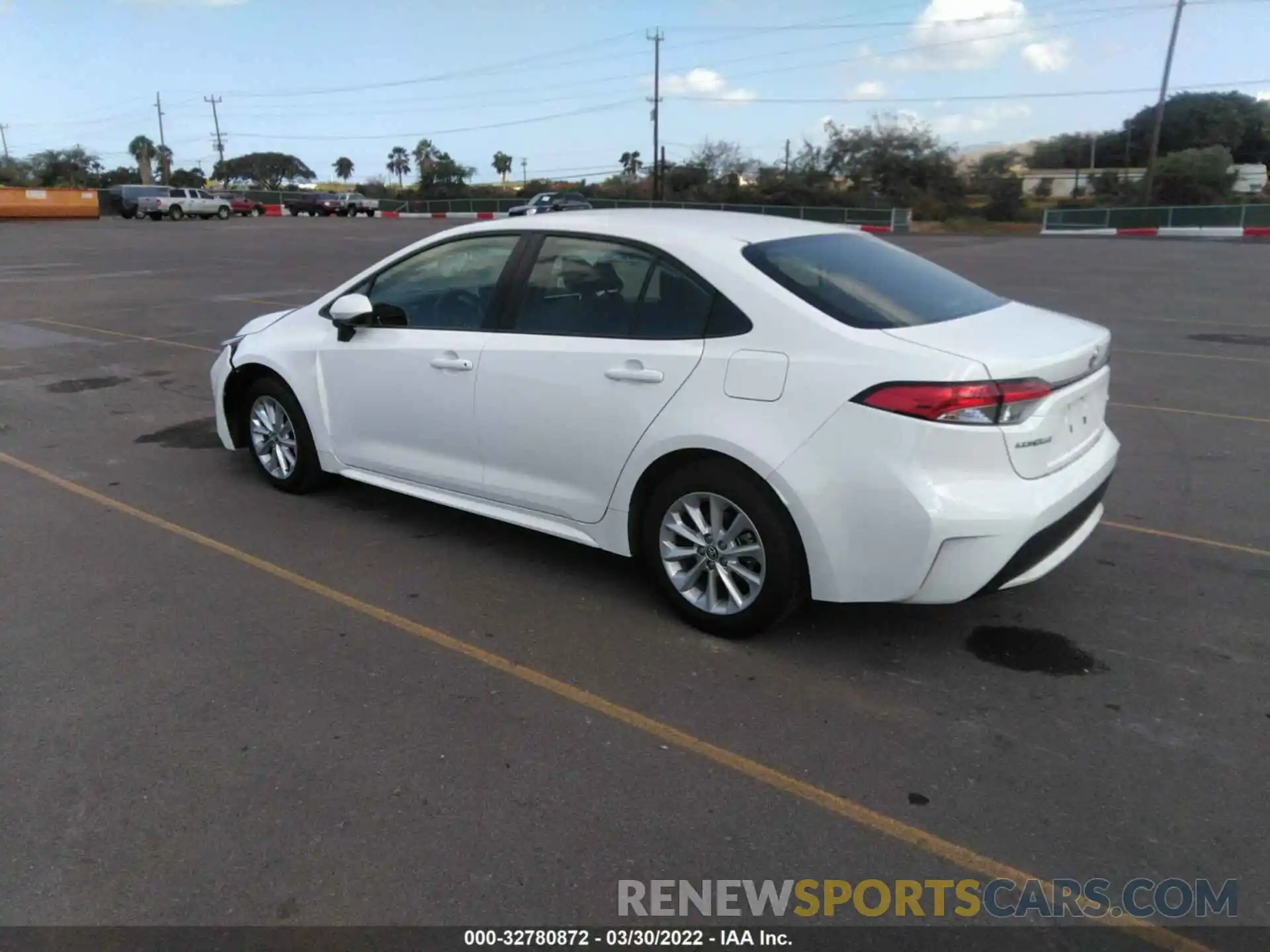 3 Photograph of a damaged car JTDVPMAE5MJ130729 TOYOTA COROLLA 2021