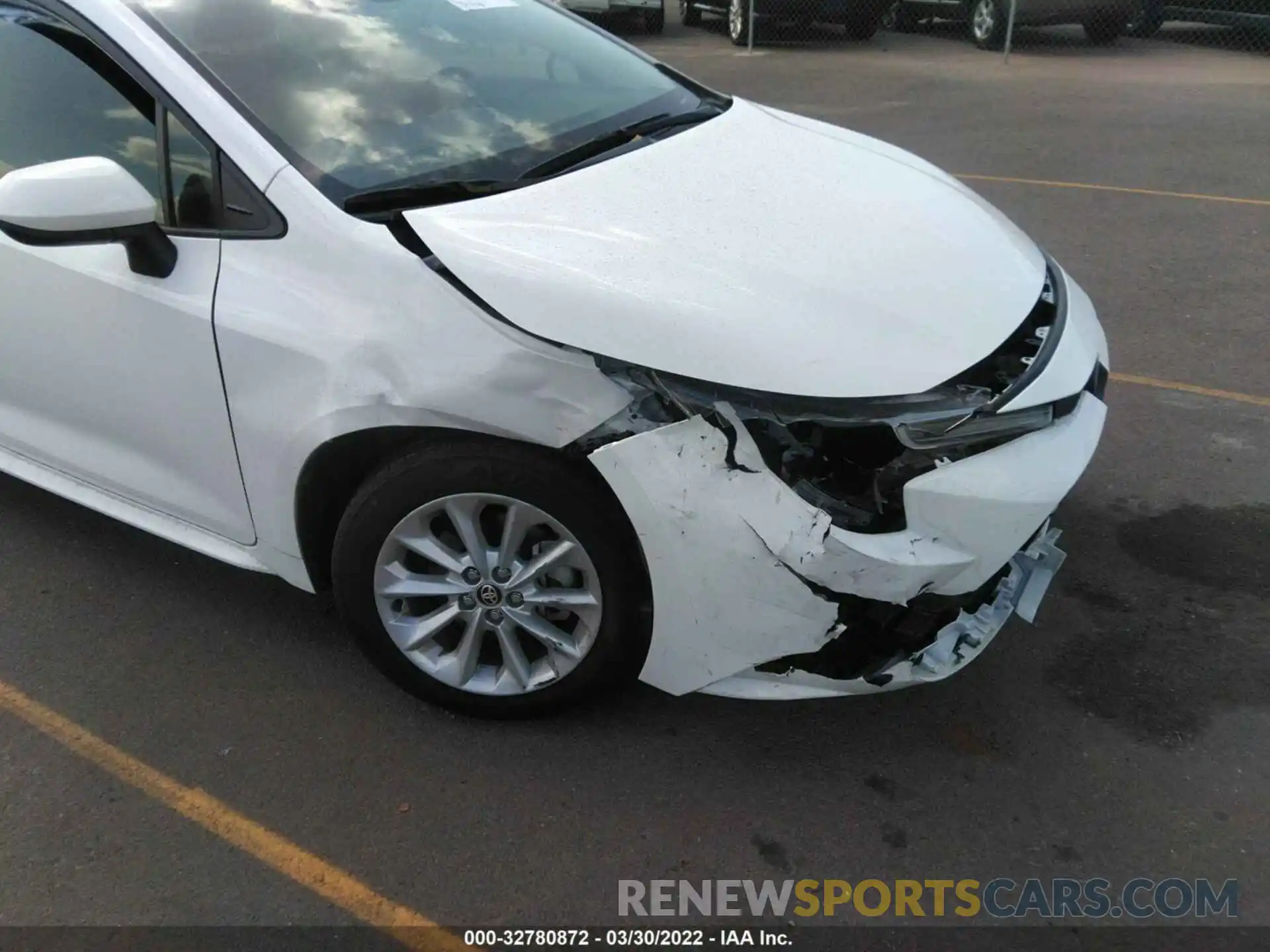 6 Photograph of a damaged car JTDVPMAE5MJ130729 TOYOTA COROLLA 2021