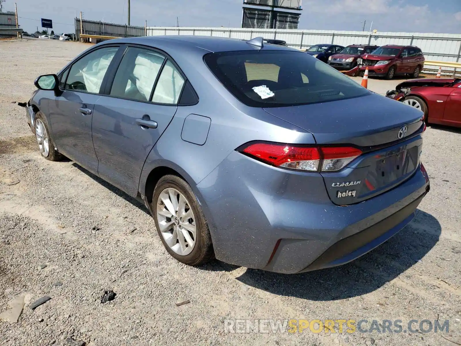 3 Photograph of a damaged car JTDVPMAE5MJ140130 TOYOTA COROLLA 2021