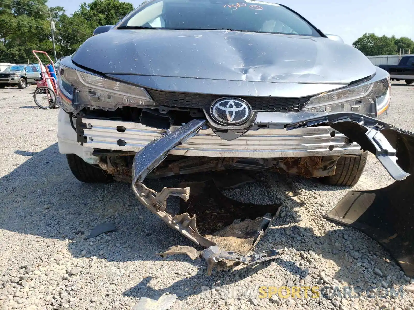 9 Photograph of a damaged car JTDVPMAE5MJ140130 TOYOTA COROLLA 2021