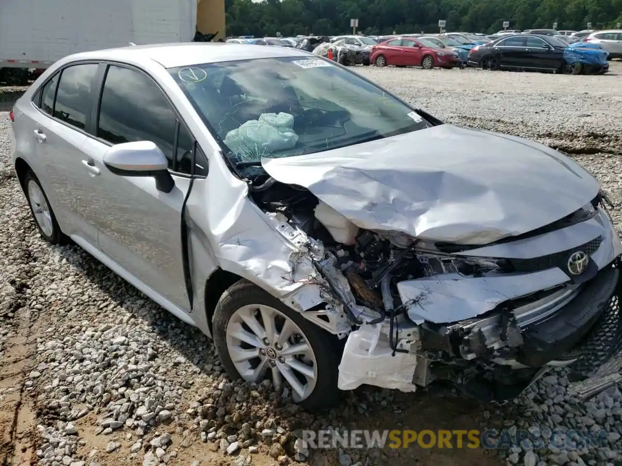 9 Photograph of a damaged car JTDVPMAE5MJ168395 TOYOTA COROLLA 2021