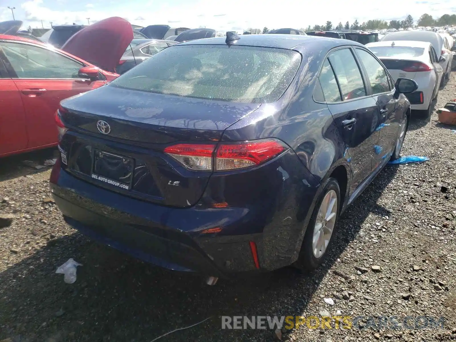 4 Photograph of a damaged car JTDVPMAE5MJ174259 TOYOTA COROLLA 2021