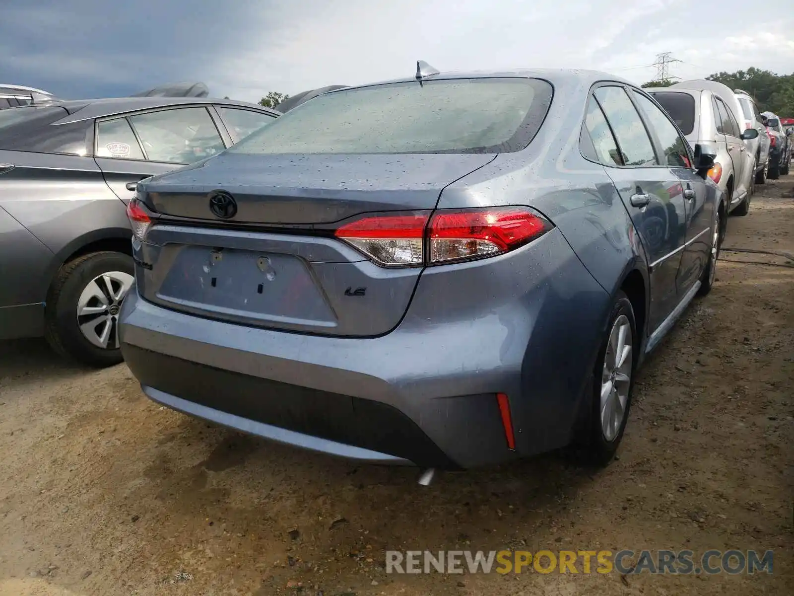 4 Photograph of a damaged car JTDVPMAE5MJ174746 TOYOTA COROLLA 2021