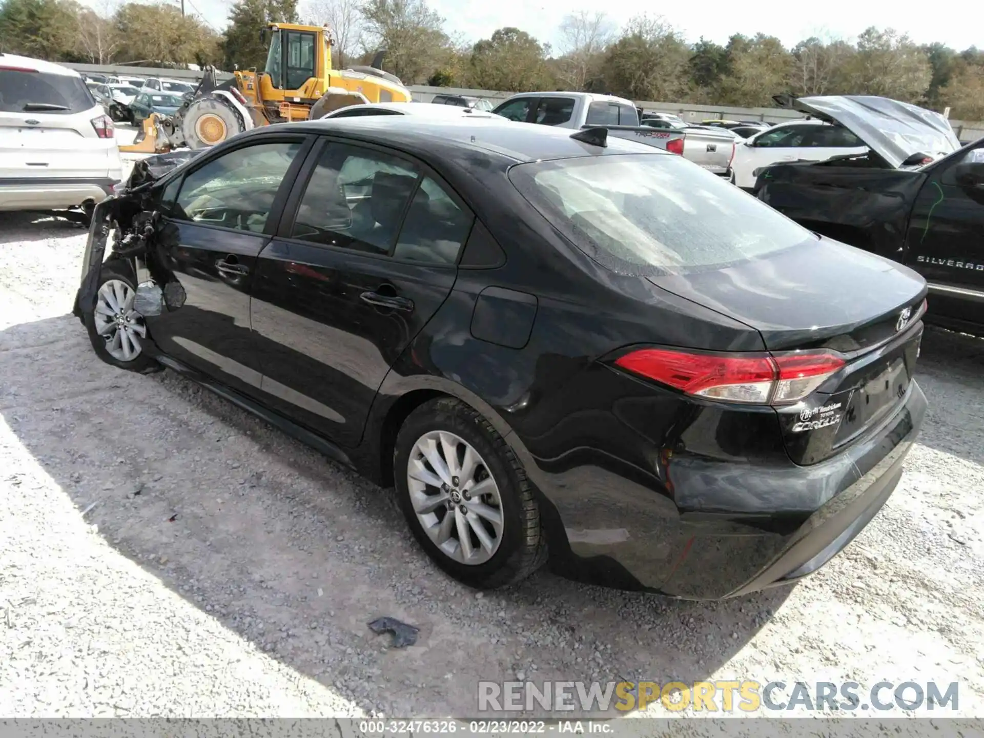 3 Photograph of a damaged car JTDVPMAE6MJ120579 TOYOTA COROLLA 2021