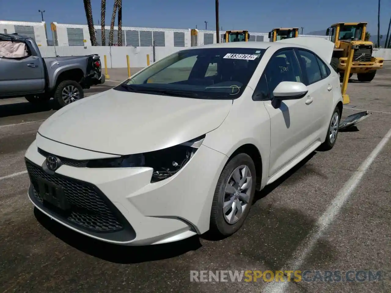 2 Photograph of a damaged car JTDVPMAE6MJ128715 TOYOTA COROLLA 2021