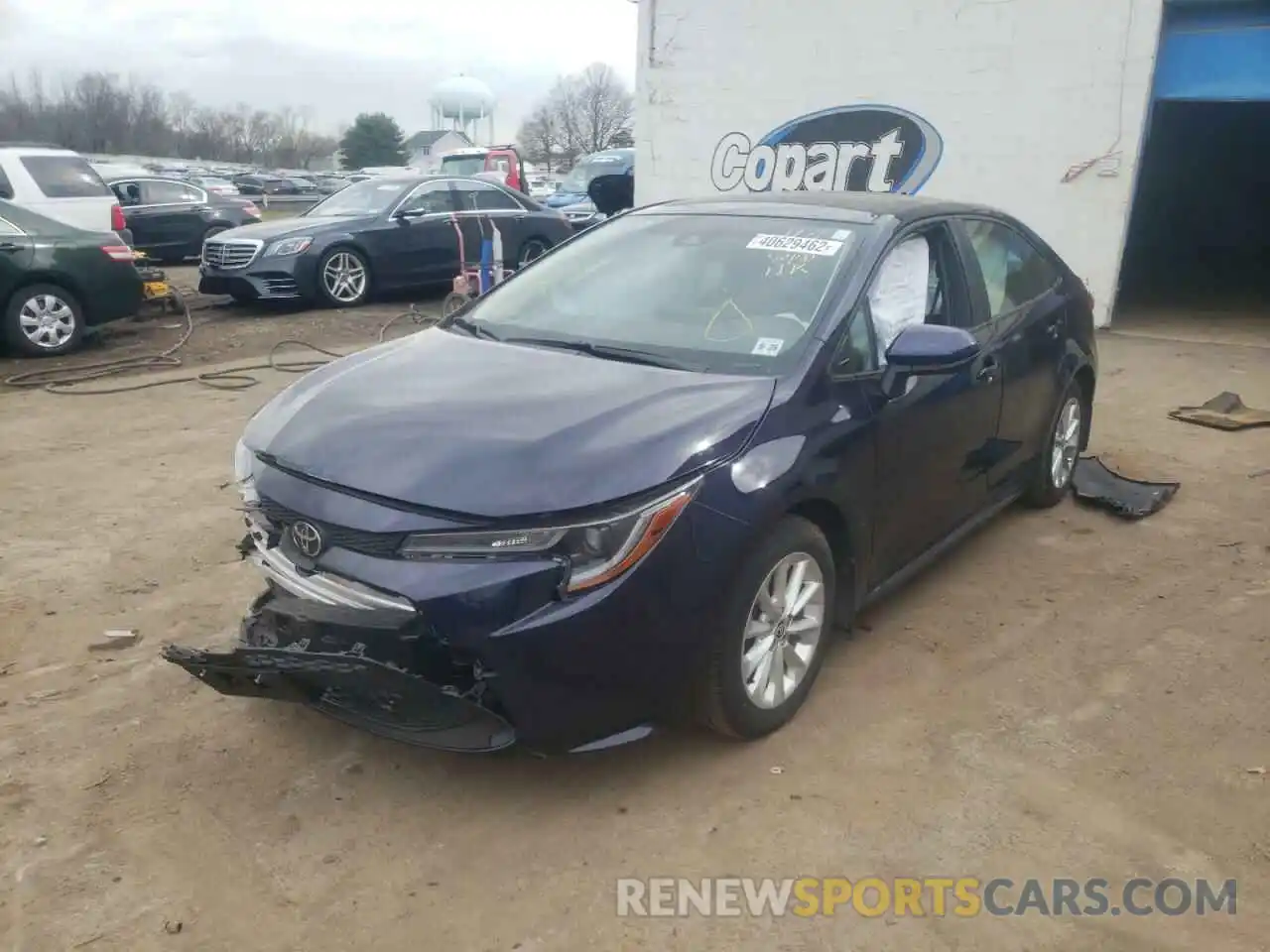 2 Photograph of a damaged car JTDVPMAE6MJ129573 TOYOTA COROLLA 2021