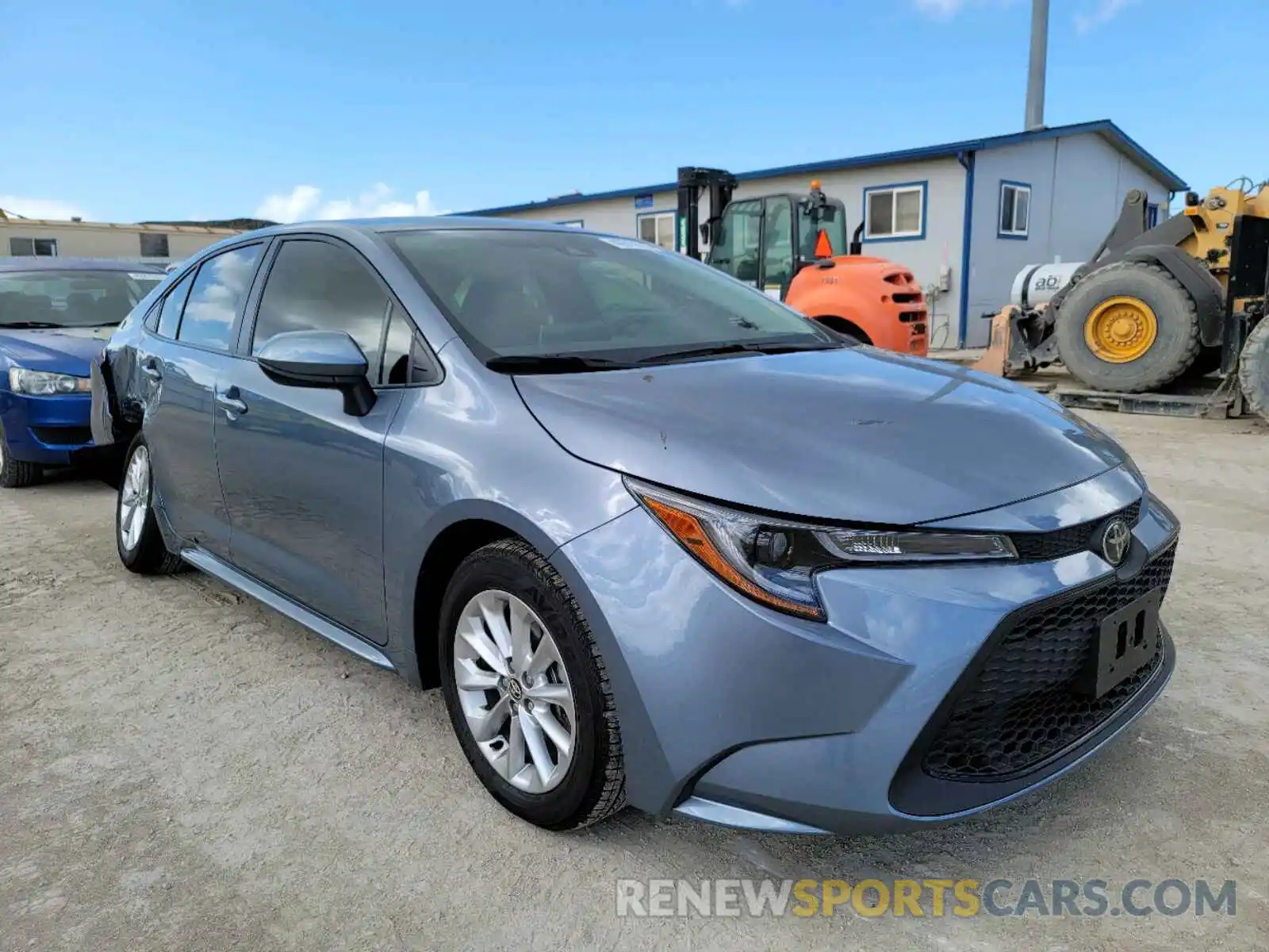 1 Photograph of a damaged car JTDVPMAE6MJ149466 TOYOTA COROLLA 2021