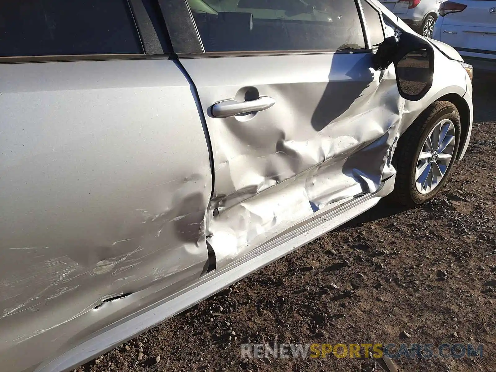 9 Photograph of a damaged car JTDVPMAE6MJ149838 TOYOTA COROLLA 2021