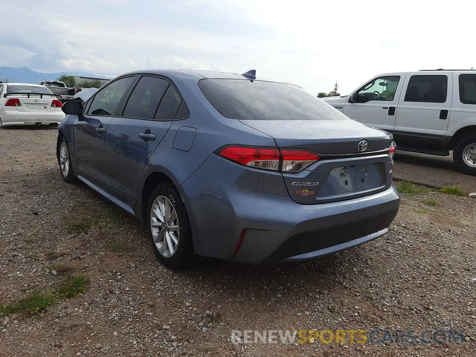 3 Photograph of a damaged car JTDVPMAE6MJ157745 TOYOTA COROLLA 2021