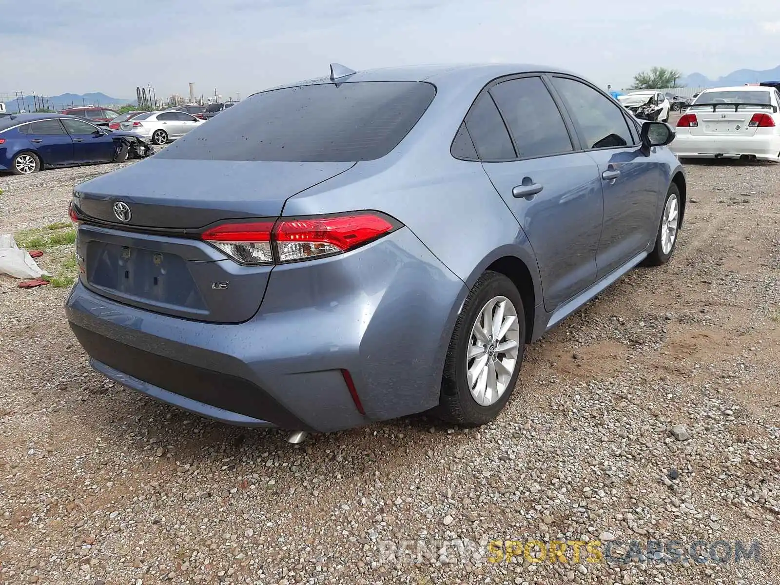 4 Photograph of a damaged car JTDVPMAE6MJ157745 TOYOTA COROLLA 2021