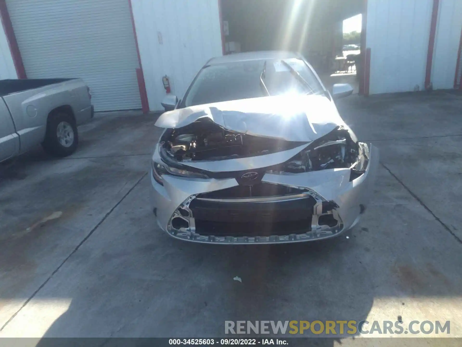 6 Photograph of a damaged car JTDVPMAE6MJ160418 TOYOTA COROLLA 2021