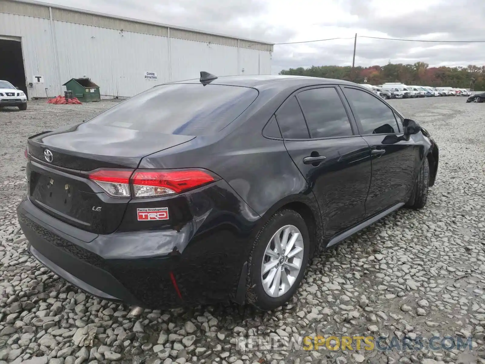 4 Photograph of a damaged car JTDVPMAE7MJ119604 TOYOTA COROLLA 2021