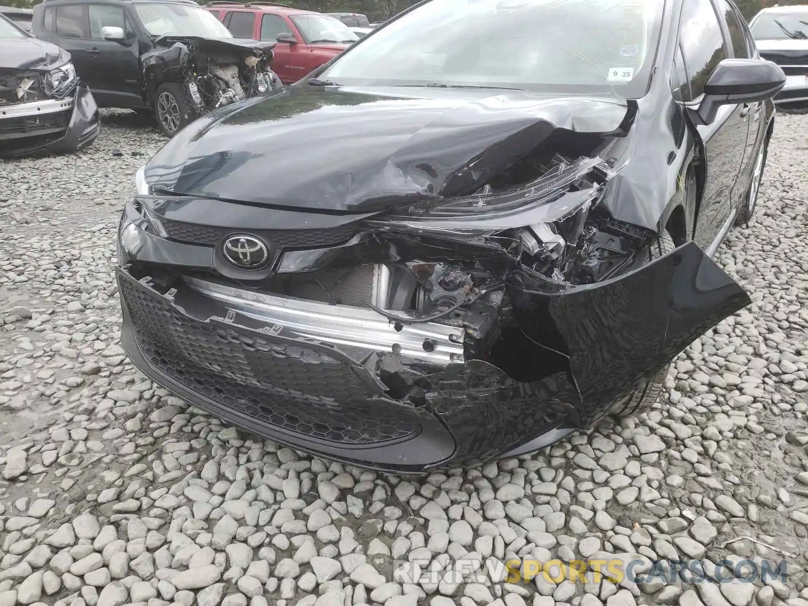 9 Photograph of a damaged car JTDVPMAE7MJ119604 TOYOTA COROLLA 2021