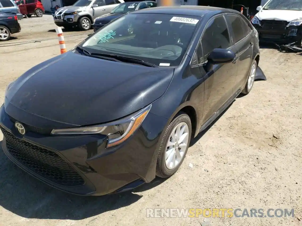 2 Photograph of a damaged car JTDVPMAE7MJ120607 TOYOTA COROLLA 2021