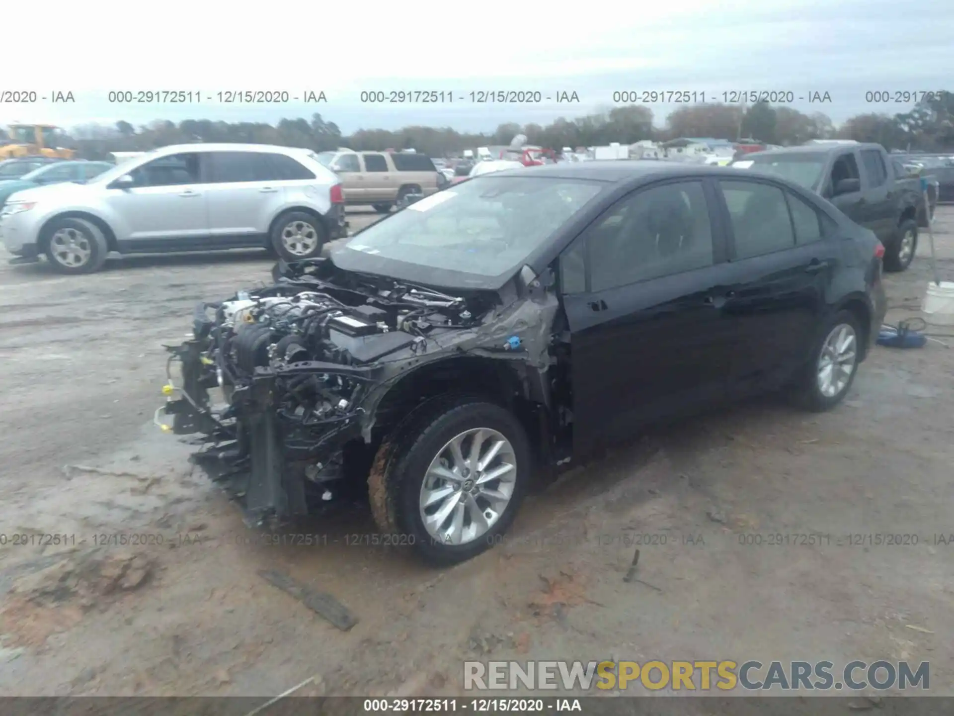 2 Photograph of a damaged car JTDVPMAE7MJ121417 TOYOTA COROLLA 2021