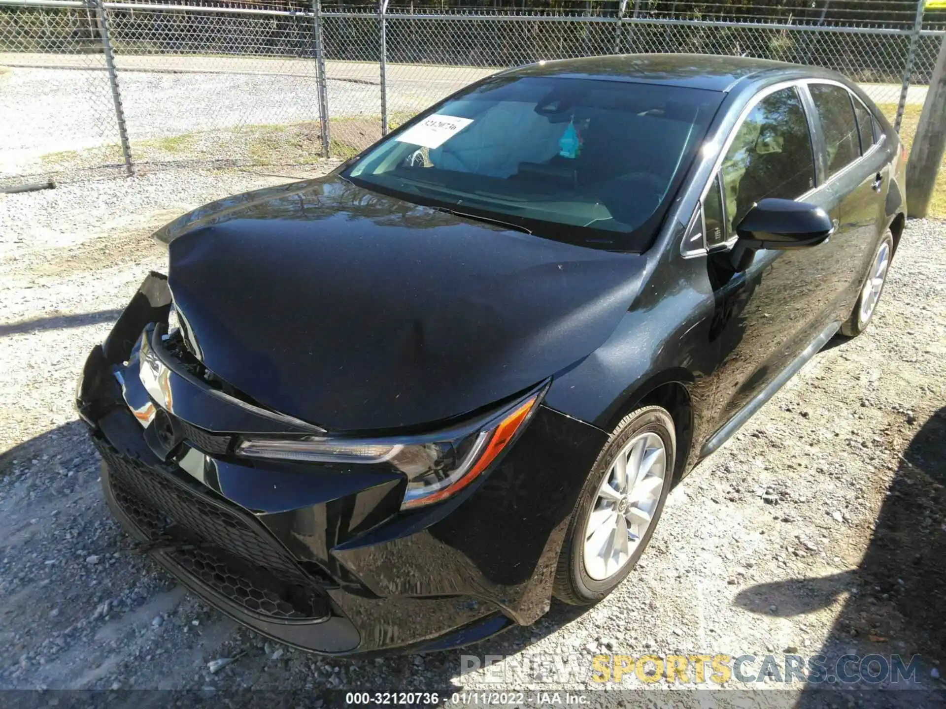 2 Photograph of a damaged car JTDVPMAE7MJ121854 TOYOTA COROLLA 2021