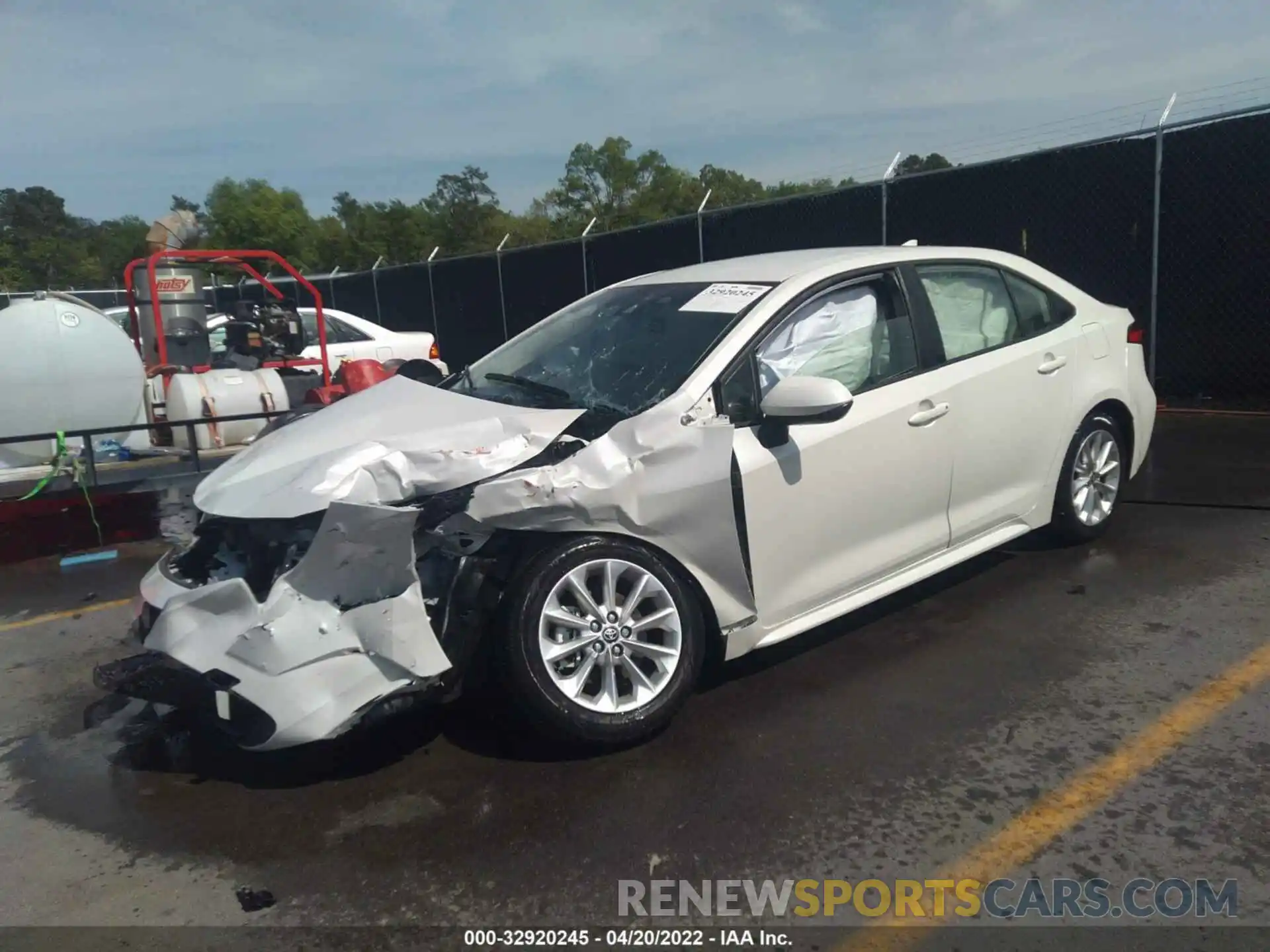 6 Photograph of a damaged car JTDVPMAE7MJ123331 TOYOTA COROLLA 2021