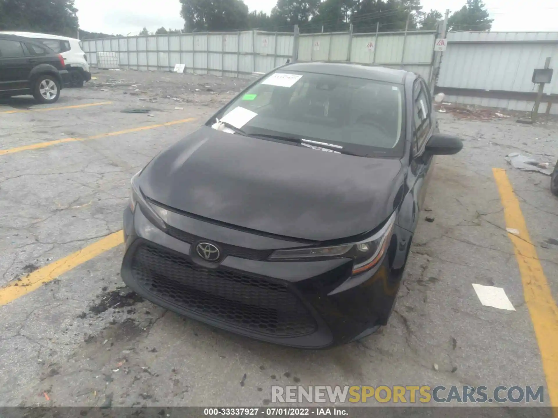 2 Photograph of a damaged car JTDVPMAE7MJ123460 TOYOTA COROLLA 2021