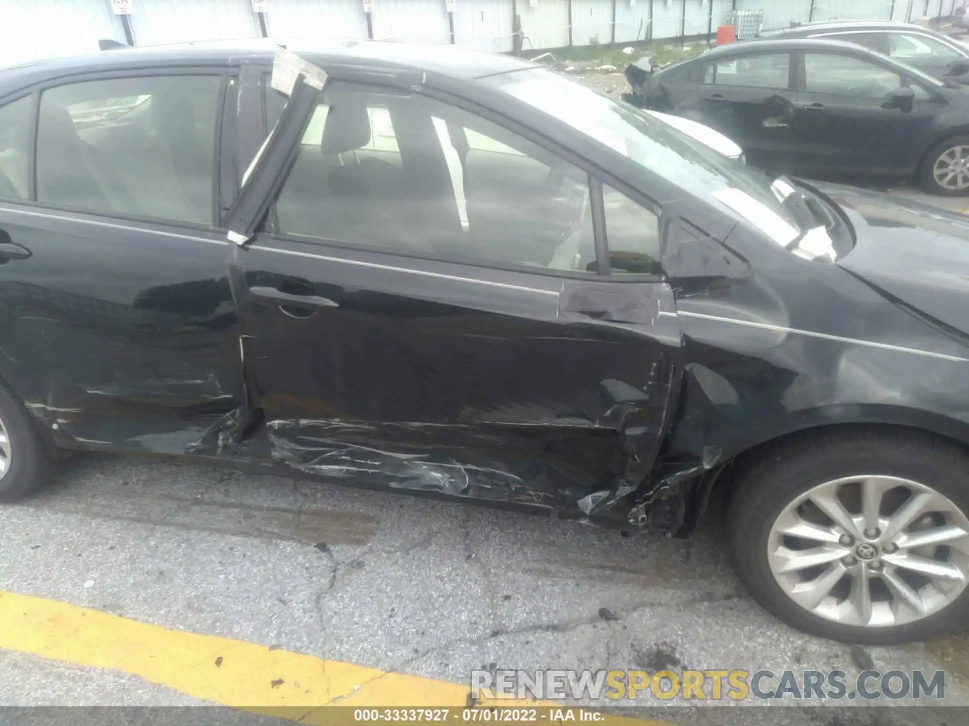 6 Photograph of a damaged car JTDVPMAE7MJ123460 TOYOTA COROLLA 2021