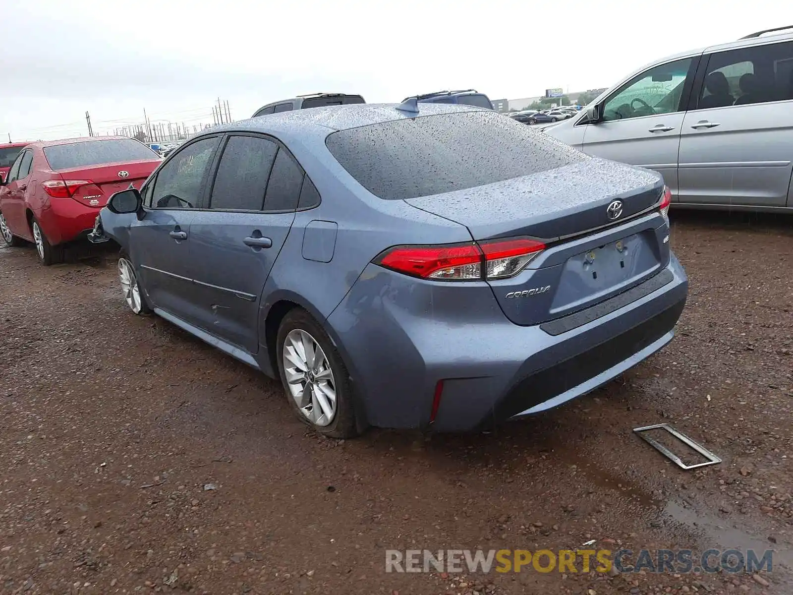 3 Photograph of a damaged car JTDVPMAE7MJ124673 TOYOTA COROLLA 2021