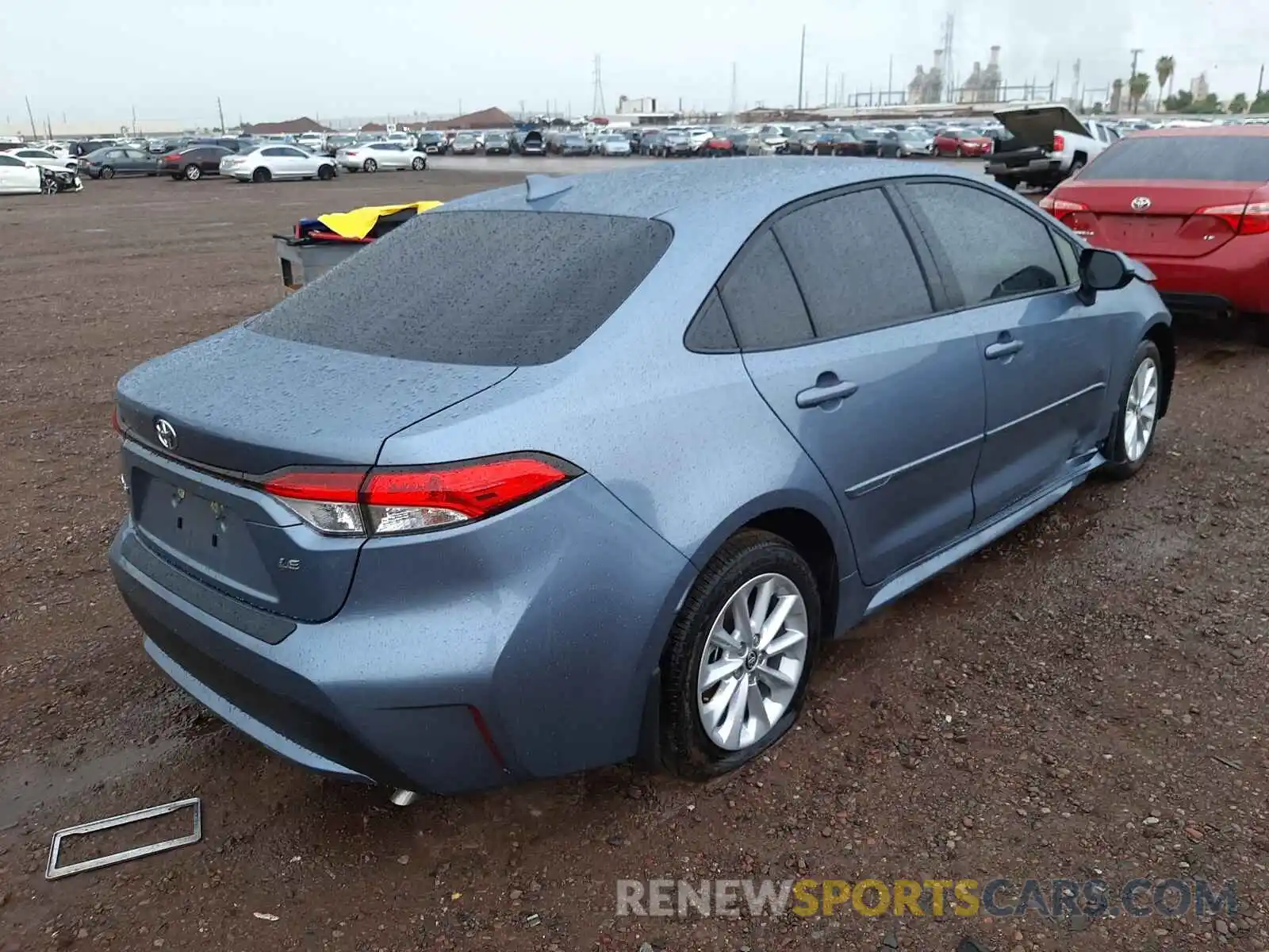 4 Photograph of a damaged car JTDVPMAE7MJ124673 TOYOTA COROLLA 2021