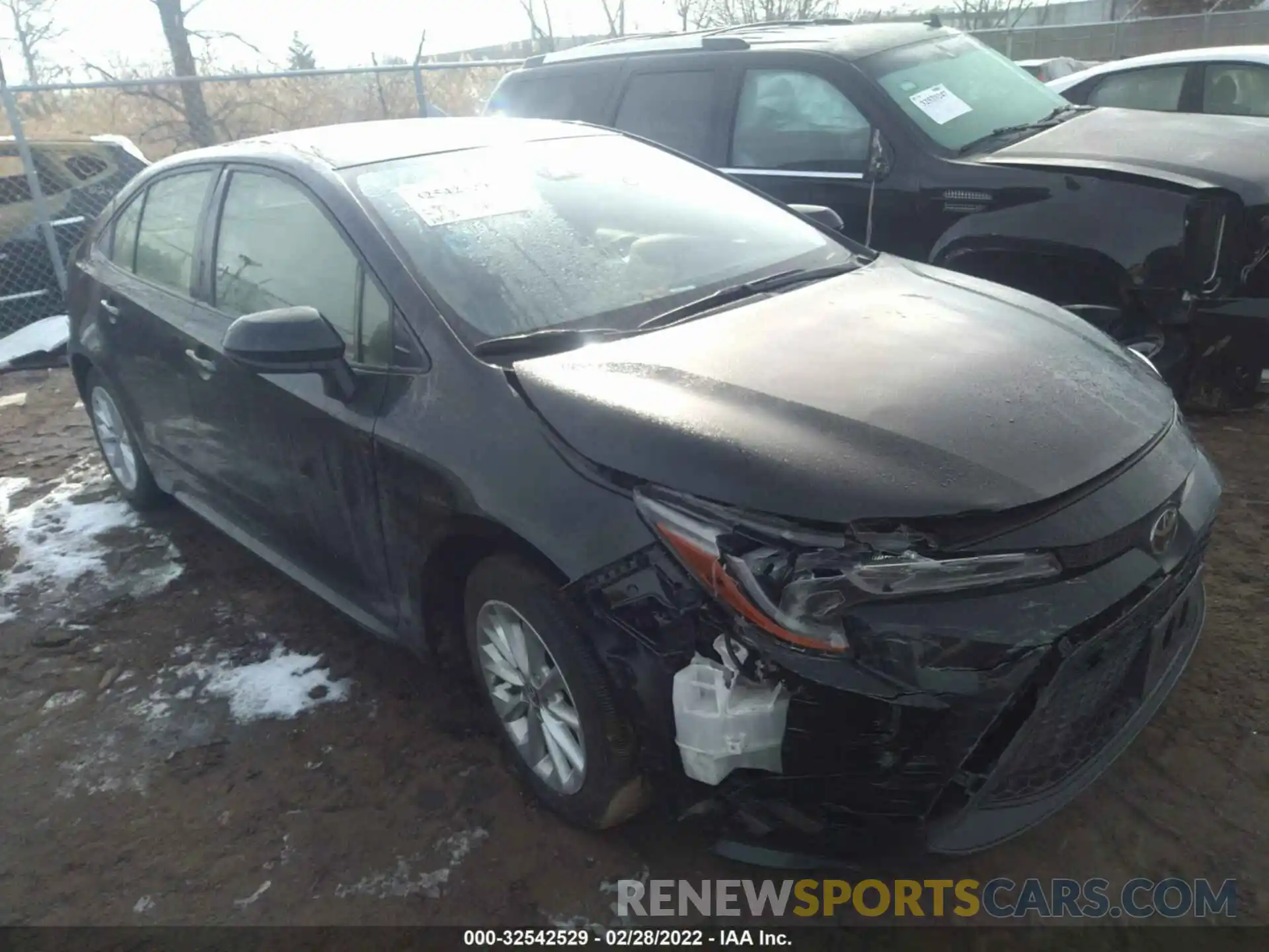 1 Photograph of a damaged car JTDVPMAE7MJ129100 TOYOTA COROLLA 2021