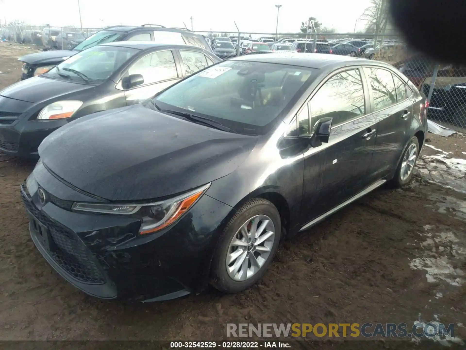 2 Photograph of a damaged car JTDVPMAE7MJ129100 TOYOTA COROLLA 2021