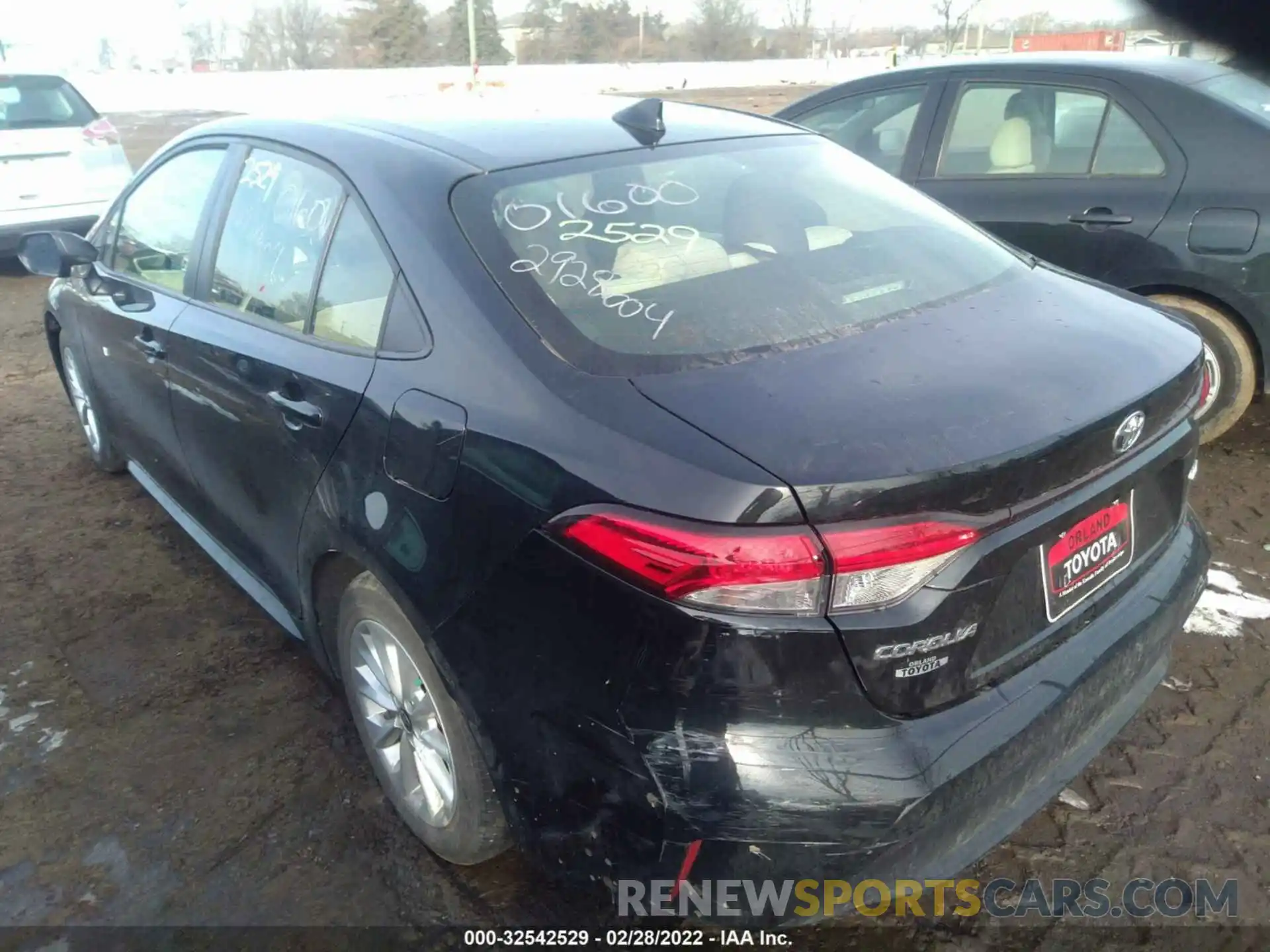 3 Photograph of a damaged car JTDVPMAE7MJ129100 TOYOTA COROLLA 2021