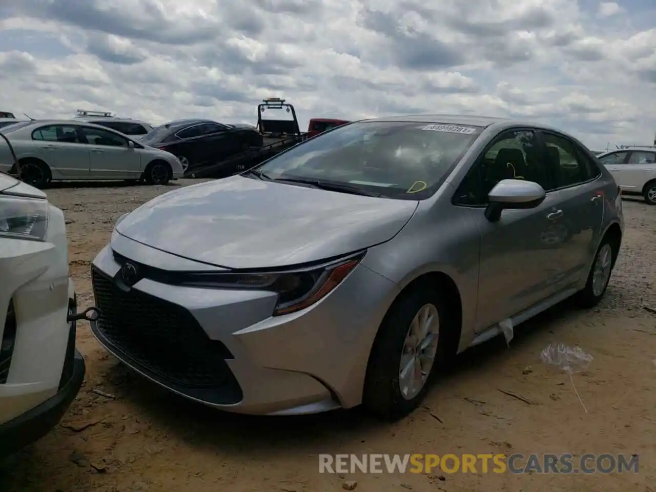 2 Photograph of a damaged car JTDVPMAE7MJ129467 TOYOTA COROLLA 2021