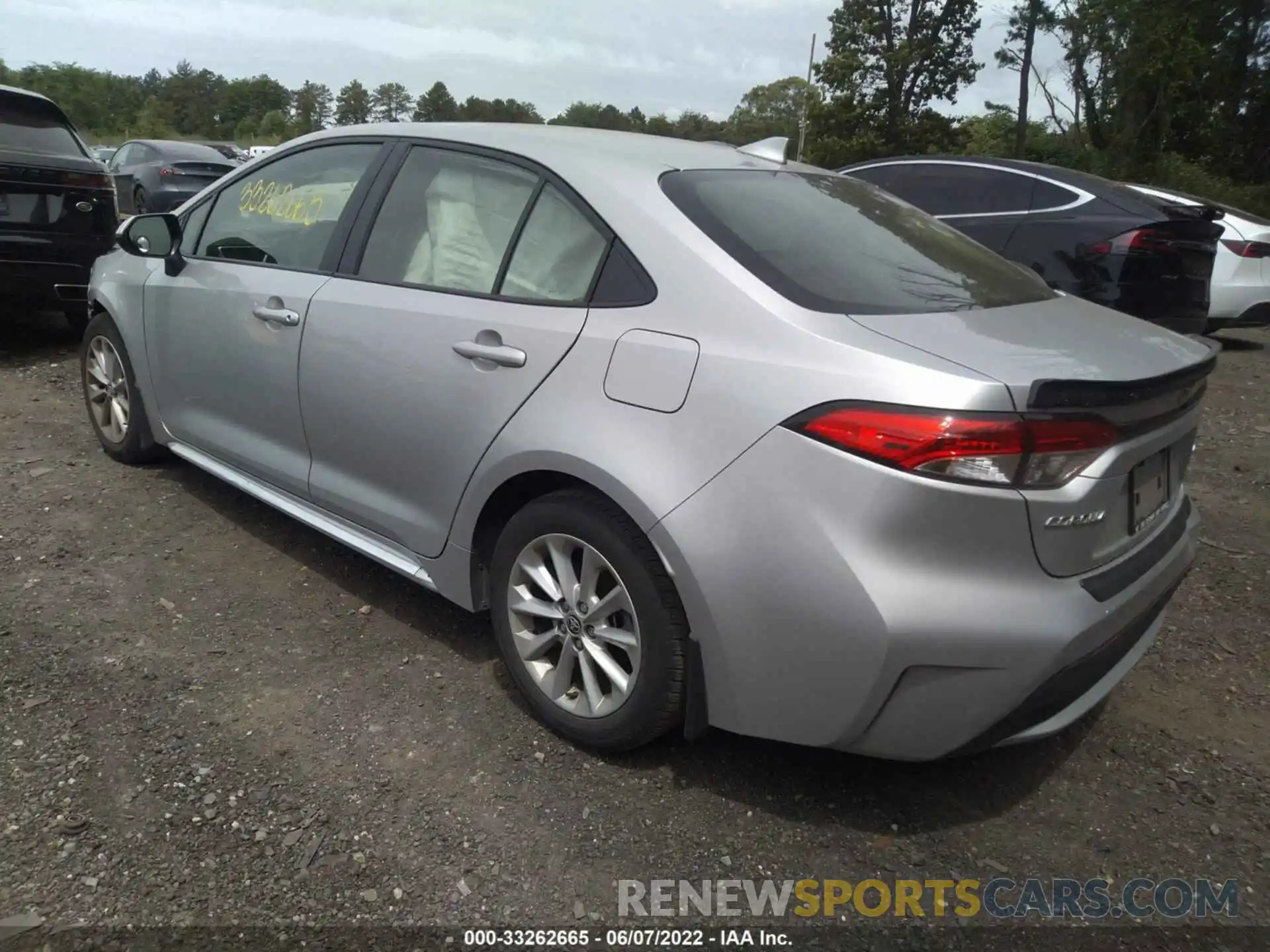 3 Photograph of a damaged car JTDVPMAE7MJ133194 TOYOTA COROLLA 2021